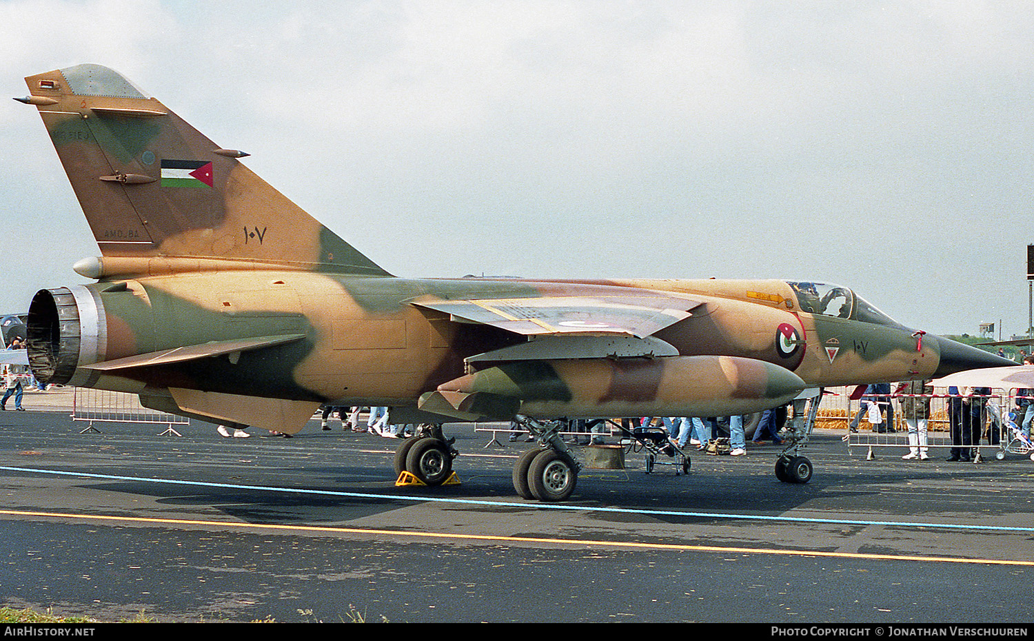 Aircraft Photo of 107 | Dassault Mirage F1EJ | Jordan - Air Force | AirHistory.net #228756
