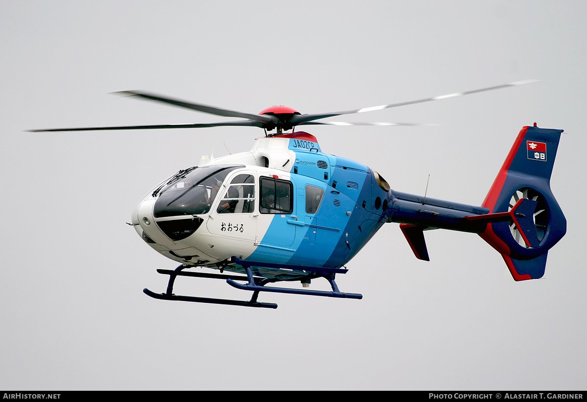 Aircraft Photo of JA02CP | Eurocopter EC-135P-2 | Chunichi Shimbun | AirHistory.net #228778