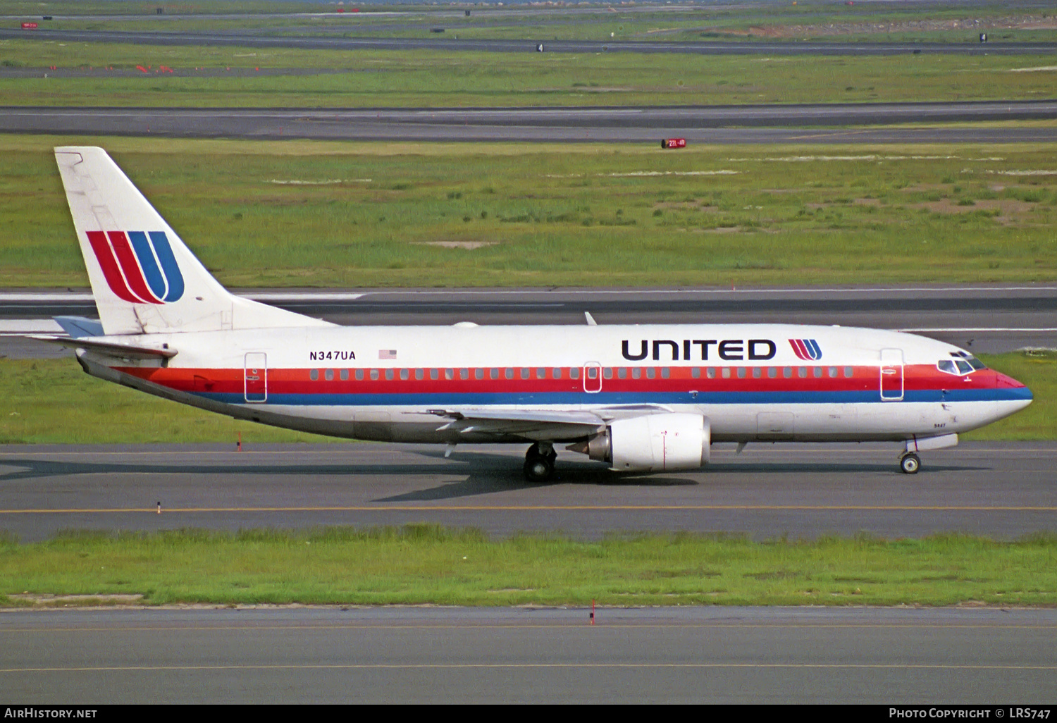 Aircraft Photo of N347UA | Boeing 737-322 | United Airlines | AirHistory.net #228786