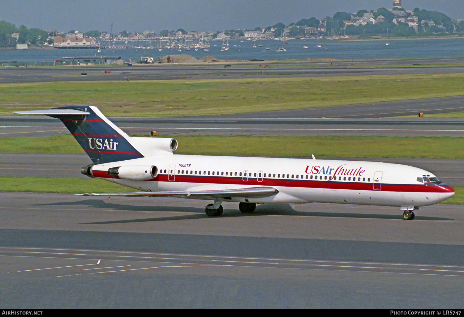 Aircraft Photo of N921TS | Boeing 727-294/Adv | USAir Shuttle | AirHistory.net #228788
