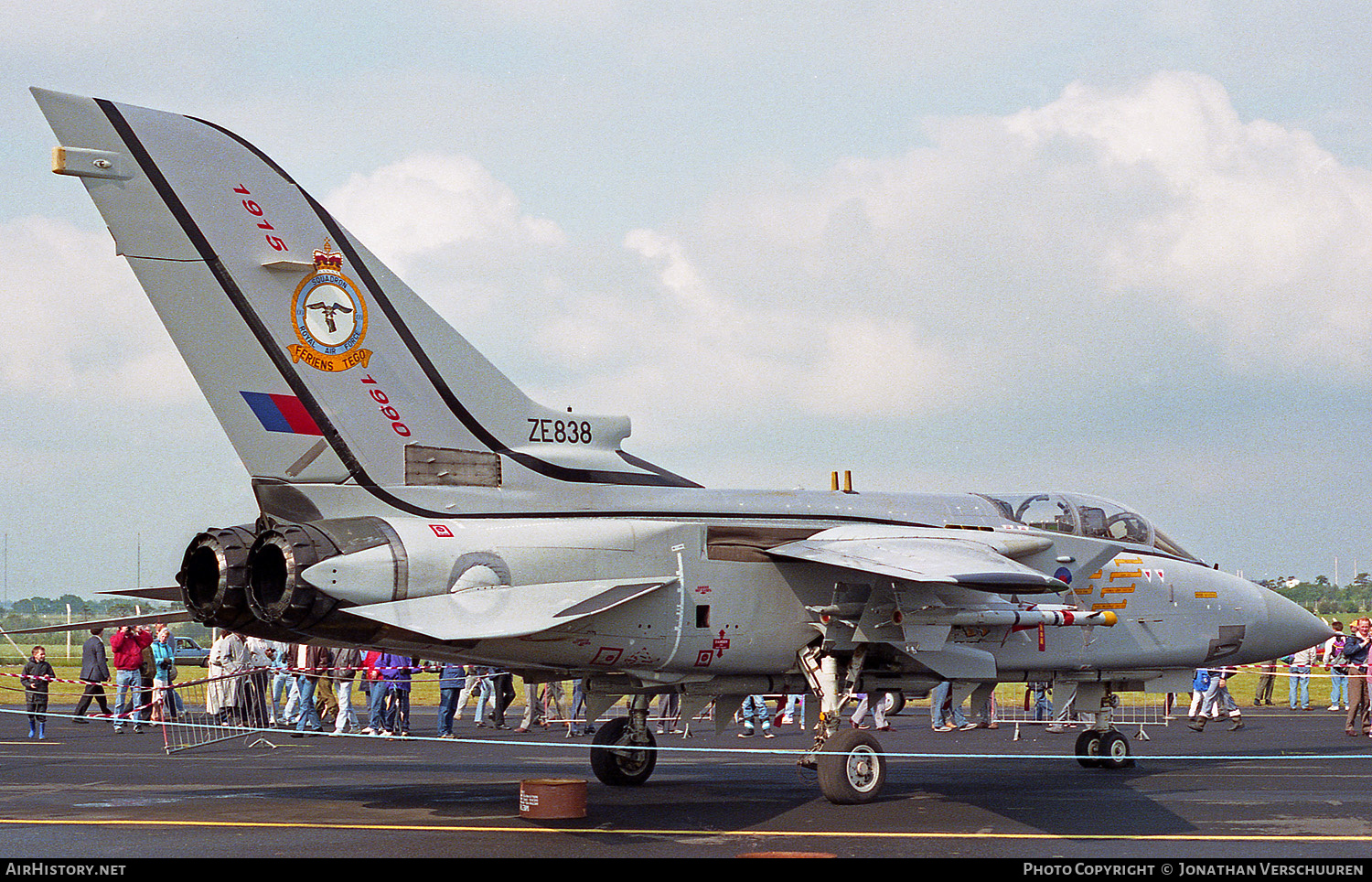 Aircraft Photo of ZE838 | Panavia Tornado F3 | UK - Air Force | AirHistory.net #228790