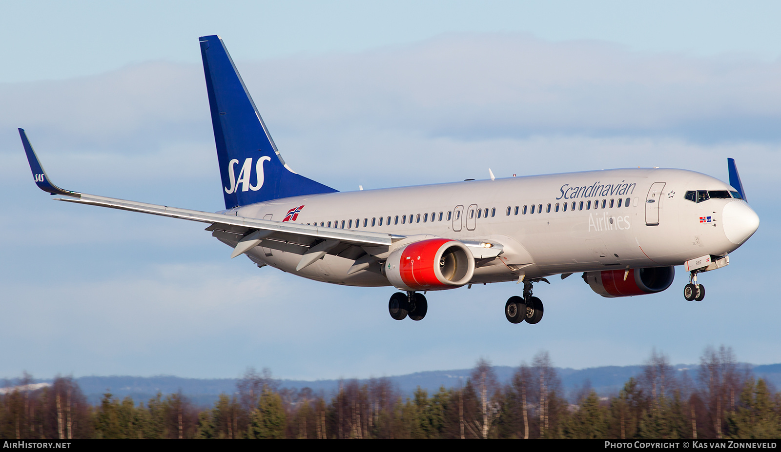 Aircraft Photo of LN-RRF | Boeing 737-85P | Scandinavian Airlines - SAS | AirHistory.net #228799