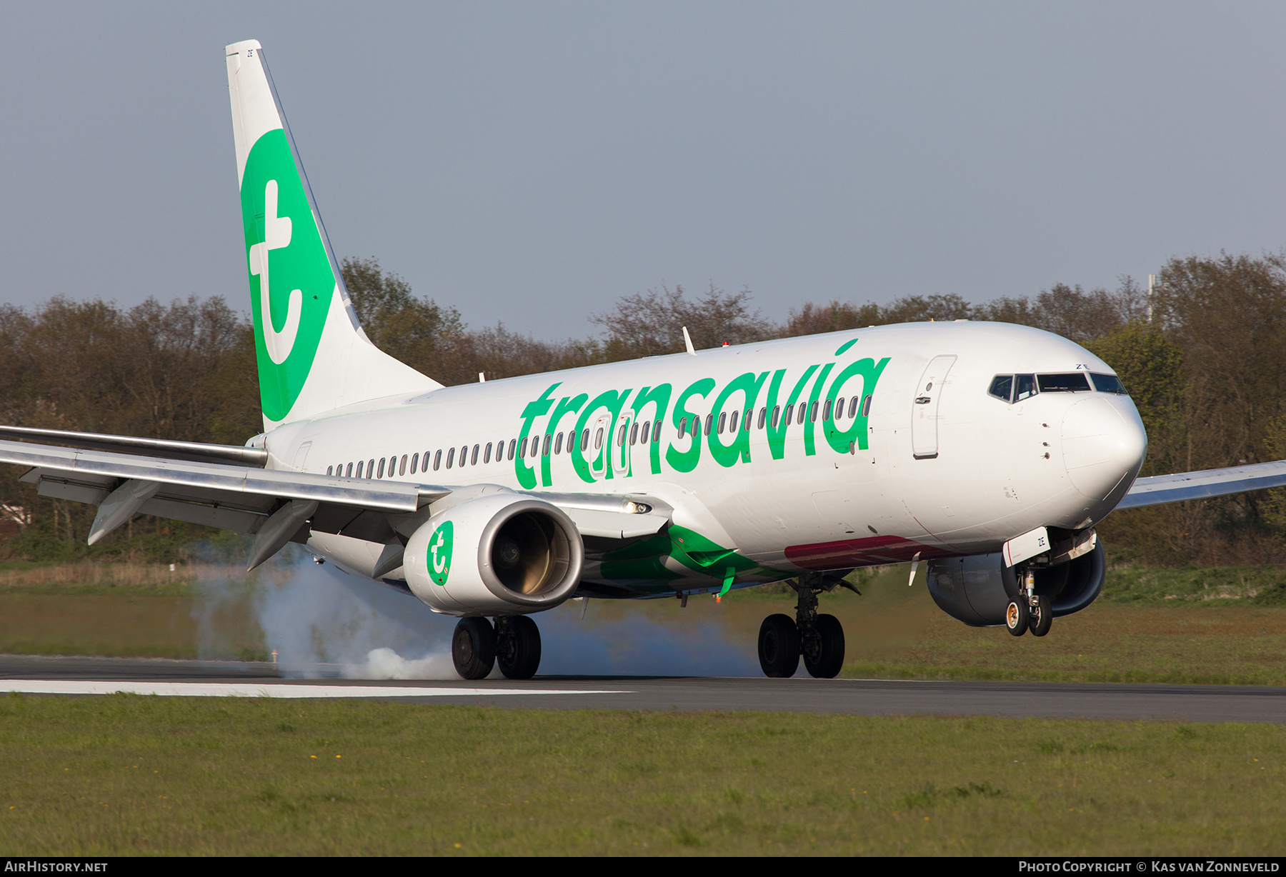 Aircraft Photo of PH-HZE | Boeing 737-8K2 | Transavia | AirHistory.net #228800