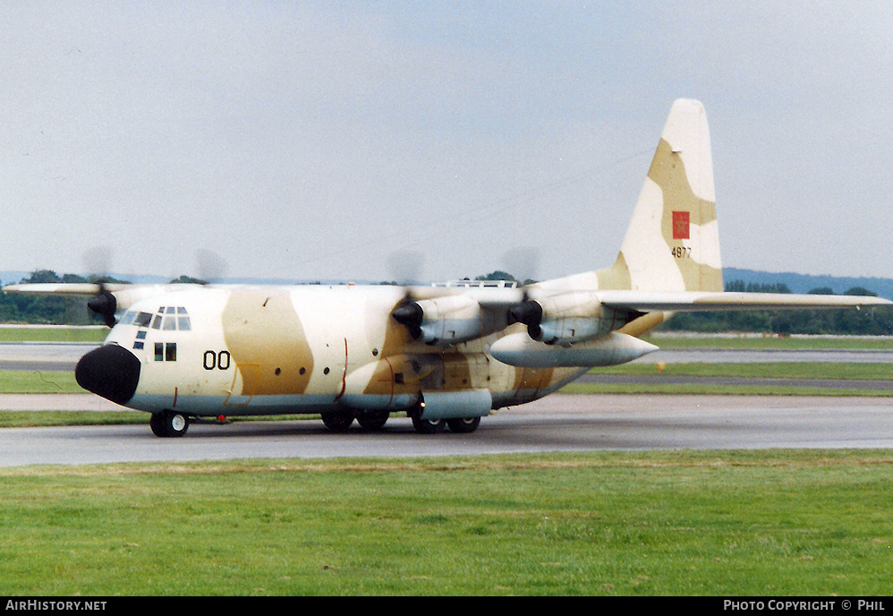 Aircraft Photo of CNA-OO / 4877 | Lockheed C-130H Hercules | Morocco - Air Force | AirHistory.net #228814