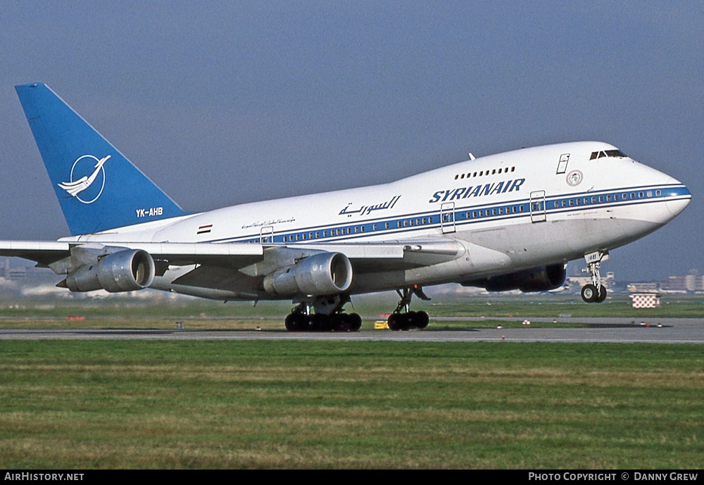 Aircraft Photo of YK-AHB | Boeing 747SP-94 | Syrian Air - Syrian Arab Airlines | AirHistory.net #228828