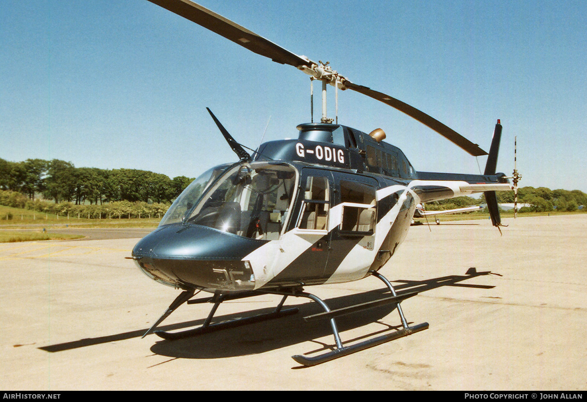 Aircraft Photo of G-ODIG | Bell 206B JetRanger II | AirHistory.net #228832