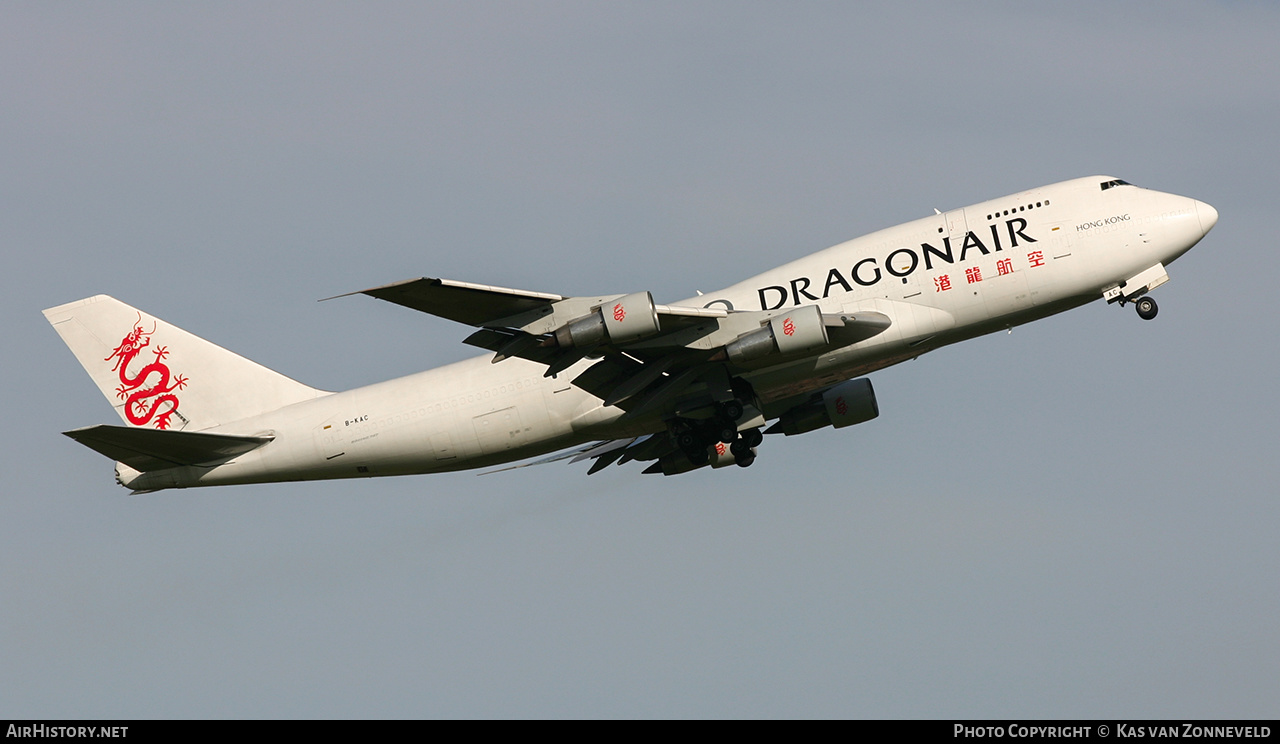 Aircraft Photo of B-KAC | Boeing 747-3H6M(SF) | Dragonair Cargo | AirHistory.net #228833