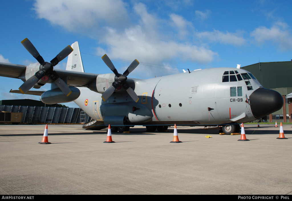 Aircraft Photo of CH-09 | Lockheed C-130H Hercules | Belgium - Air Force | AirHistory.net #228839