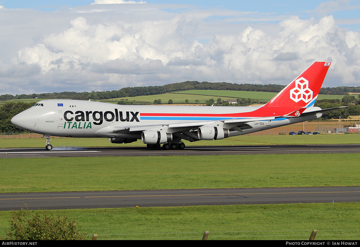 Aircraft Photo of LX-TCV | Boeing 747-4R7F/SCD | Cargolux Italia | AirHistory.net #228856