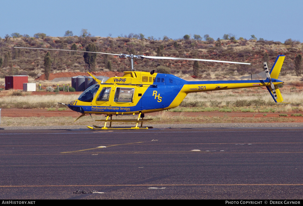 Aircraft Photo of VH-PHF | Bell 206B-2 JetRanger II | PHS - Professional Helicopter Services | AirHistory.net #228873