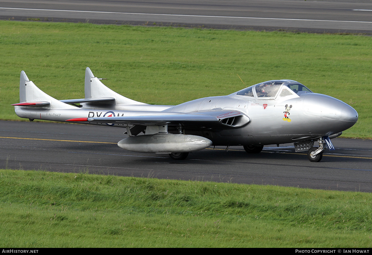 Aircraft Photo of LN-DHZ | De Havilland D.H. 115 Vampire T55 | Norway - Air Force | AirHistory.net #228875