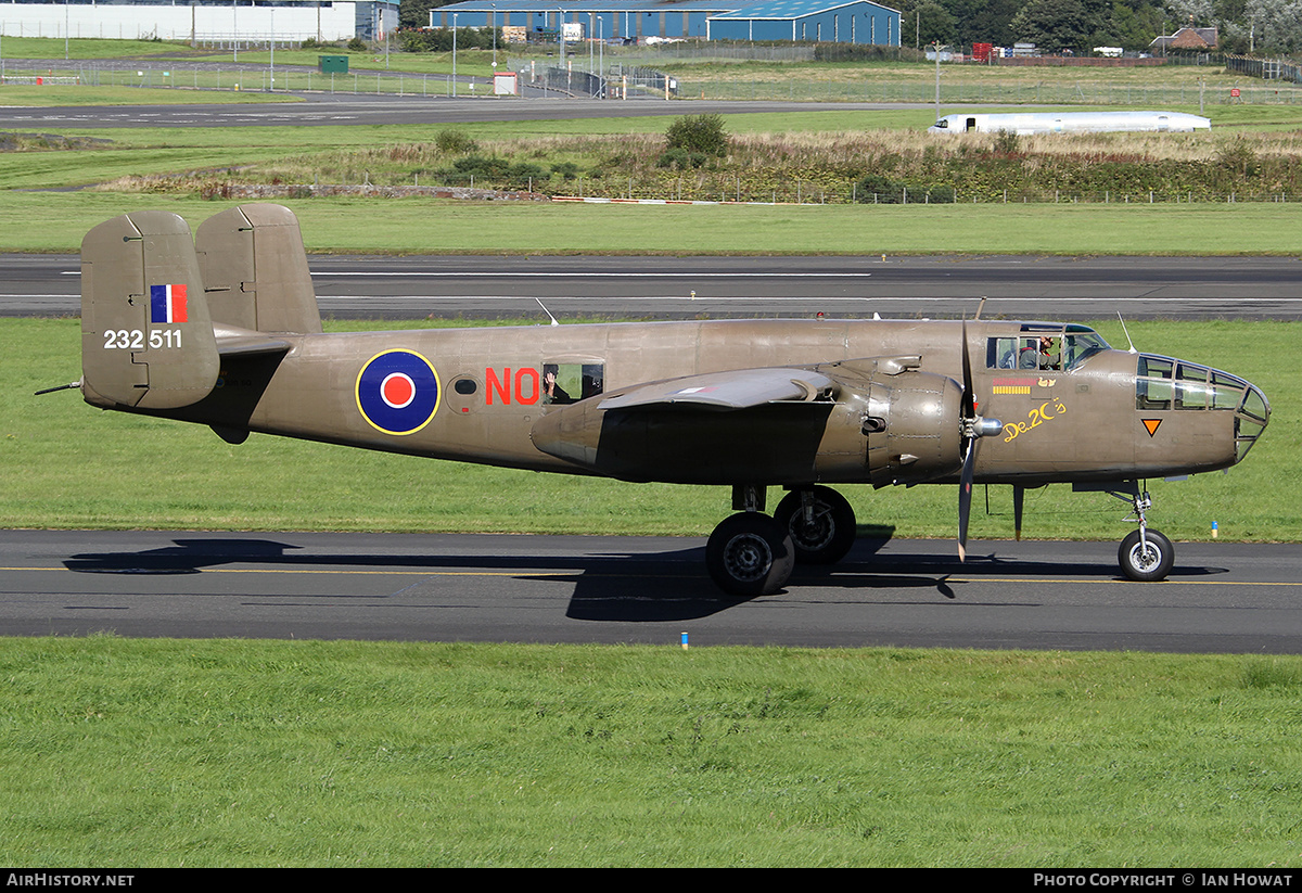 Aircraft Photo of PH-XXV / N5-149 | North American B-25N Mitchell | Koninklijke Luchtmacht Historische Vlucht | UK - Air Force | AirHistory.net #228876