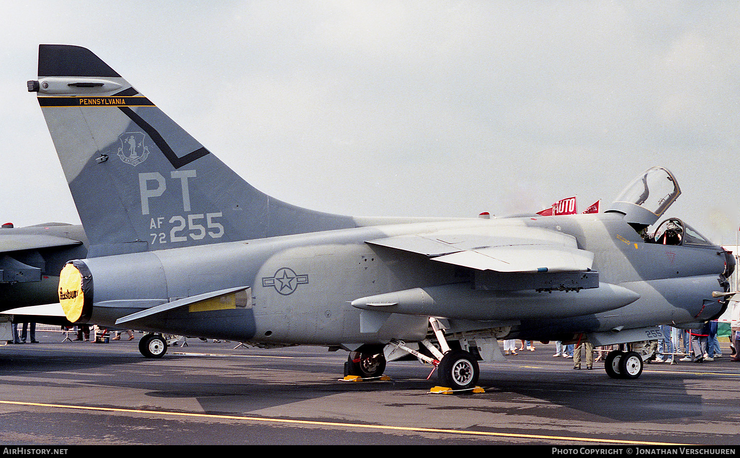 Aircraft Photo of 72-0255 / AF72-255 | LTV A-7D Corsair II | USA - Air Force | AirHistory.net #228878
