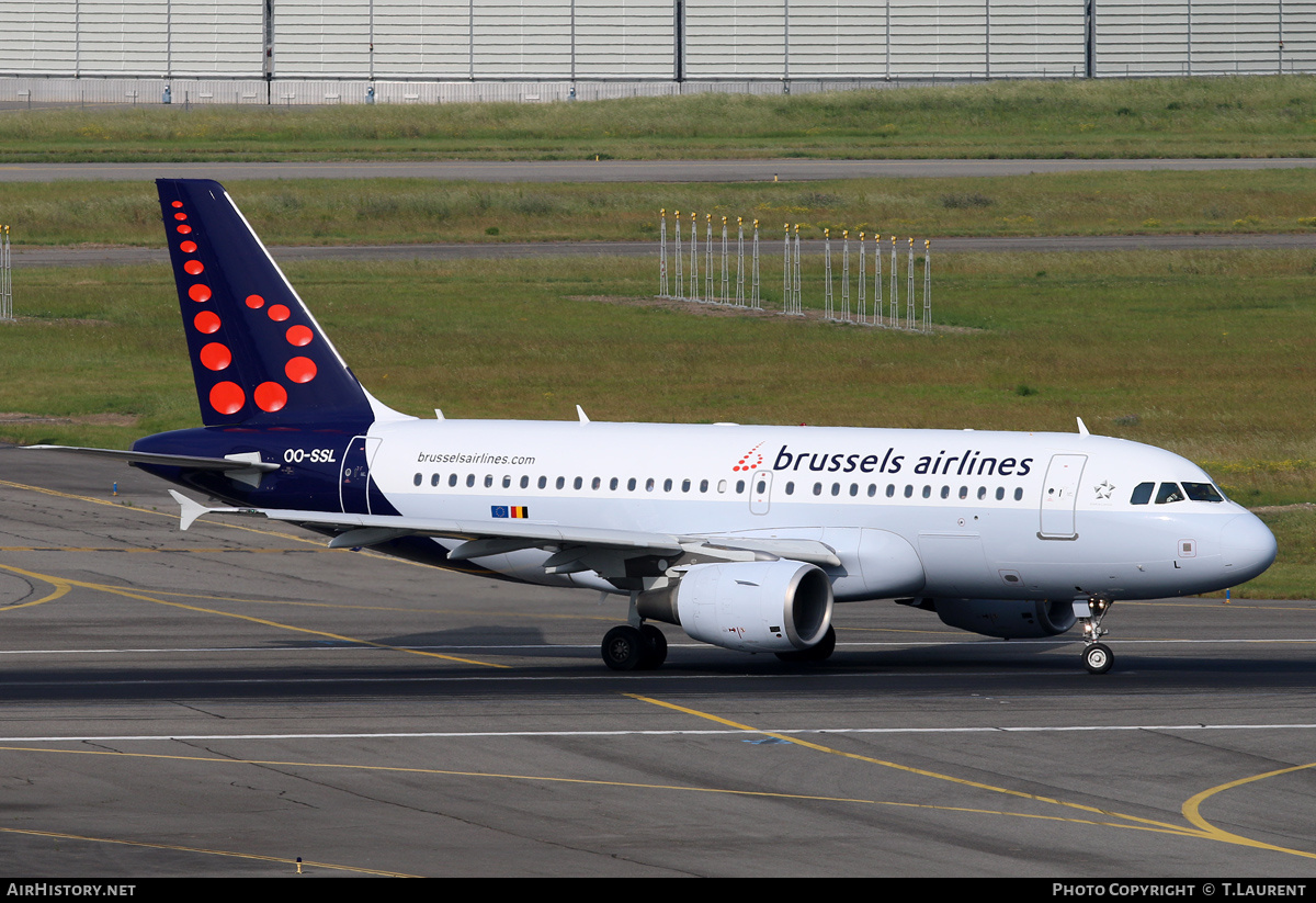 Aircraft Photo of OO-SSL | Airbus A319-112 | Brussels Airlines | AirHistory.net #228886