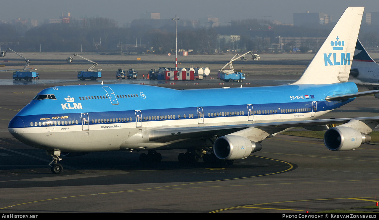 Aircraft Photo of PH-BFW | Boeing 747-406M | KLM - Royal Dutch Airlines | AirHistory.net #228888