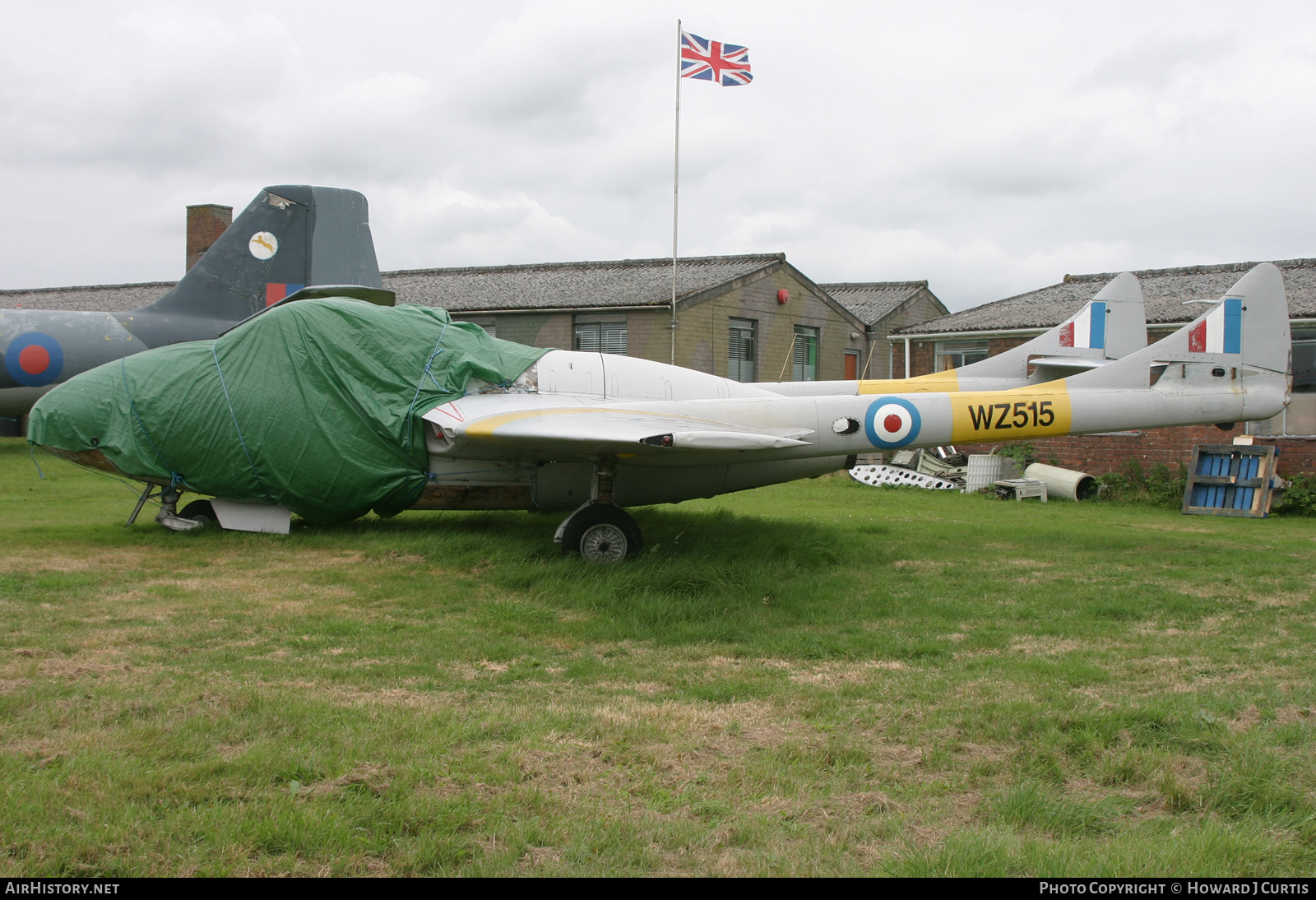 Aircraft Photo of WZ515 | De Havilland D.H. 115 Vampire T11 | UK - Air Force | AirHistory.net #228890