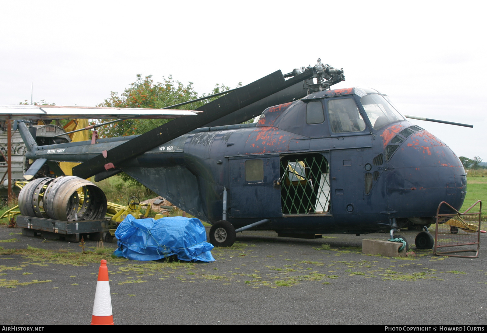 Aircraft Photo of G-BJWY / WV198 | Sikorsky Whirlwind HAS22 (S-55D) | UK - Navy | AirHistory.net #228891