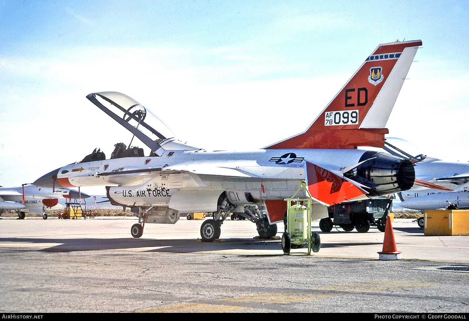 Aircraft Photo of 78-0099 / AF78-099 | General Dynamics F-16B Fighting Falcon | USA - Air Force | AirHistory.net #228892