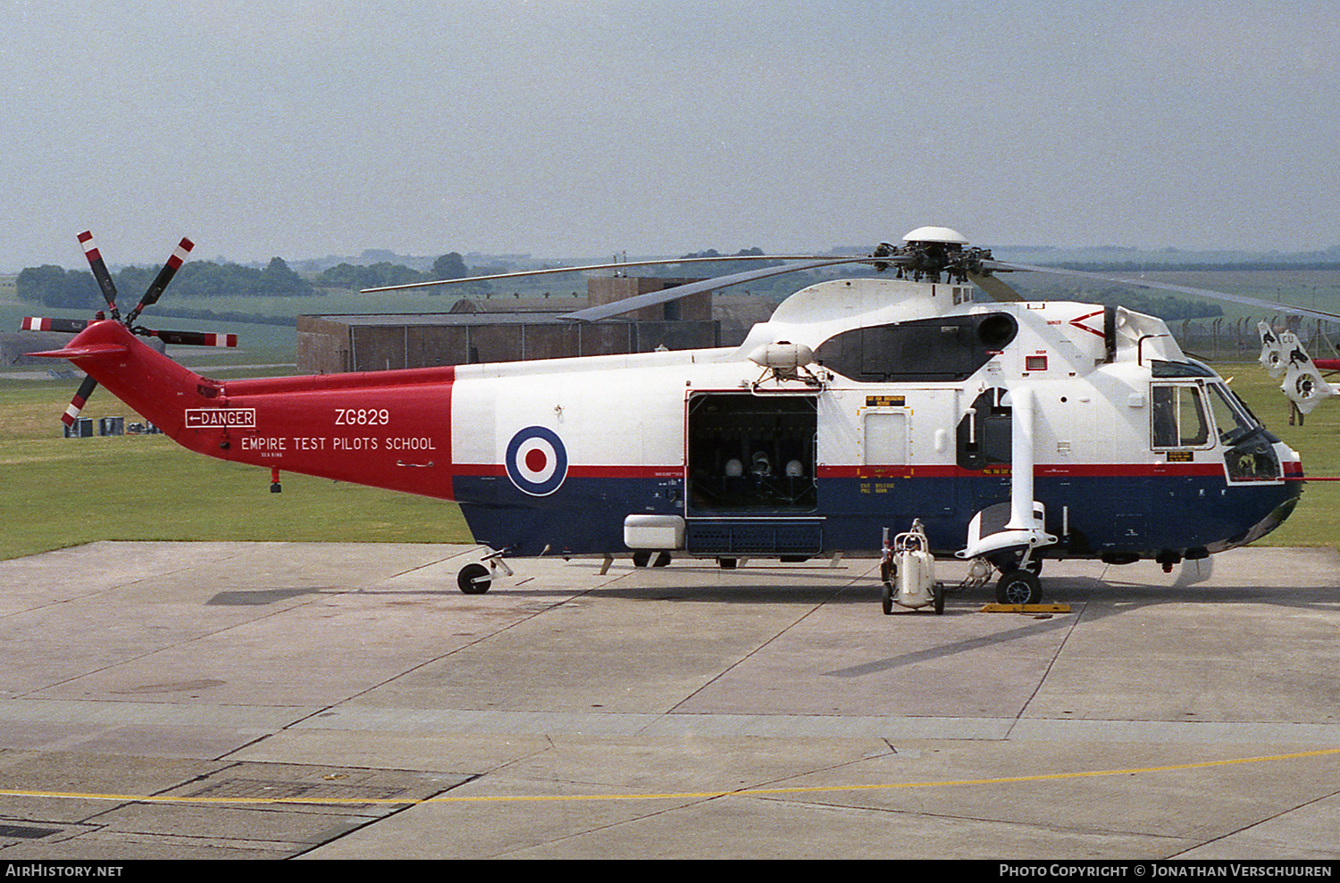 Aircraft Photo of ZG829 | Westland WS-61 Sea King Mk4 | UK - Air Force | AirHistory.net #228910