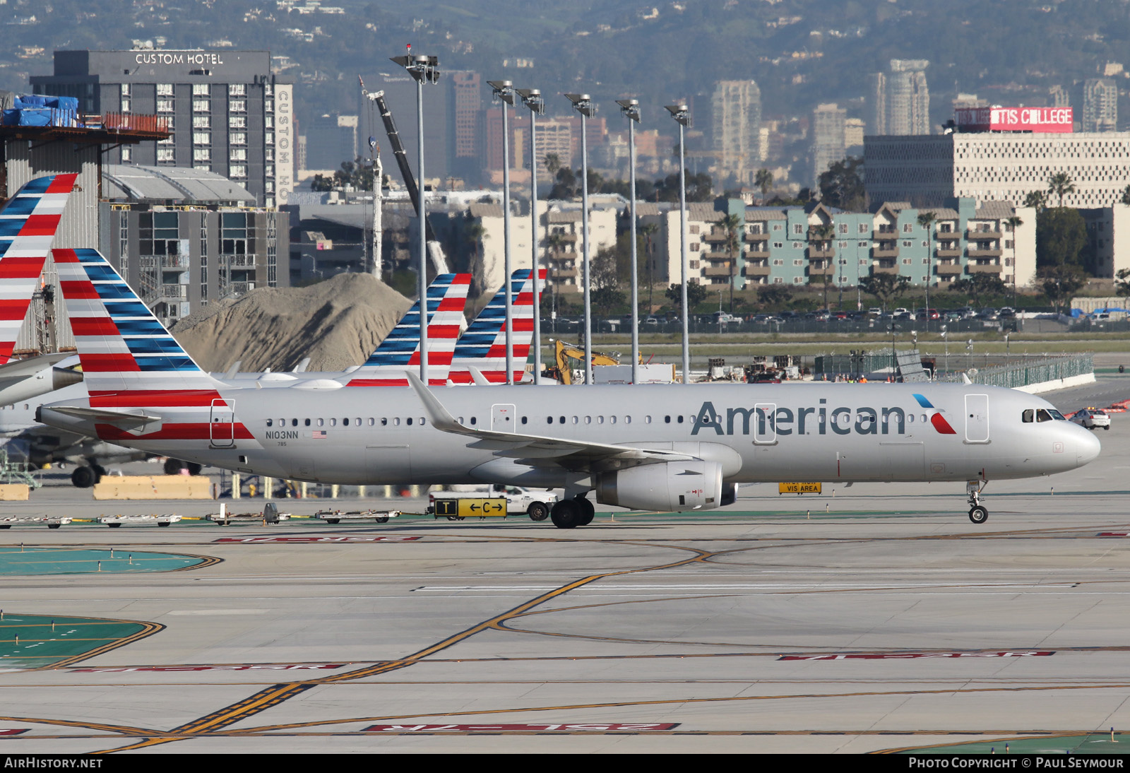 Aircraft Photo of N103NN | Airbus A321-231 | American Airlines | AirHistory.net #228914