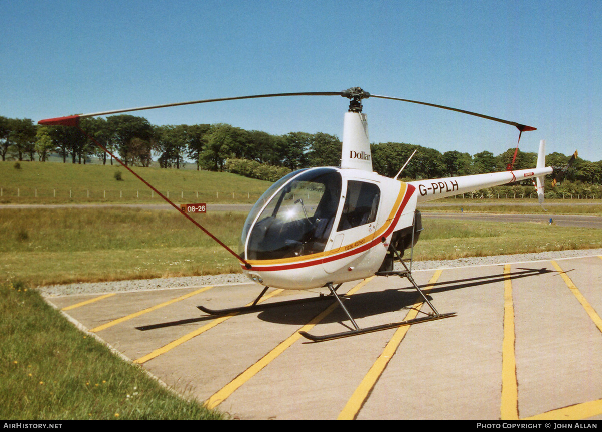 Aircraft Photo of G-PPLH | Robinson R-22 Beta | Dollar Helicopters | AirHistory.net #228915