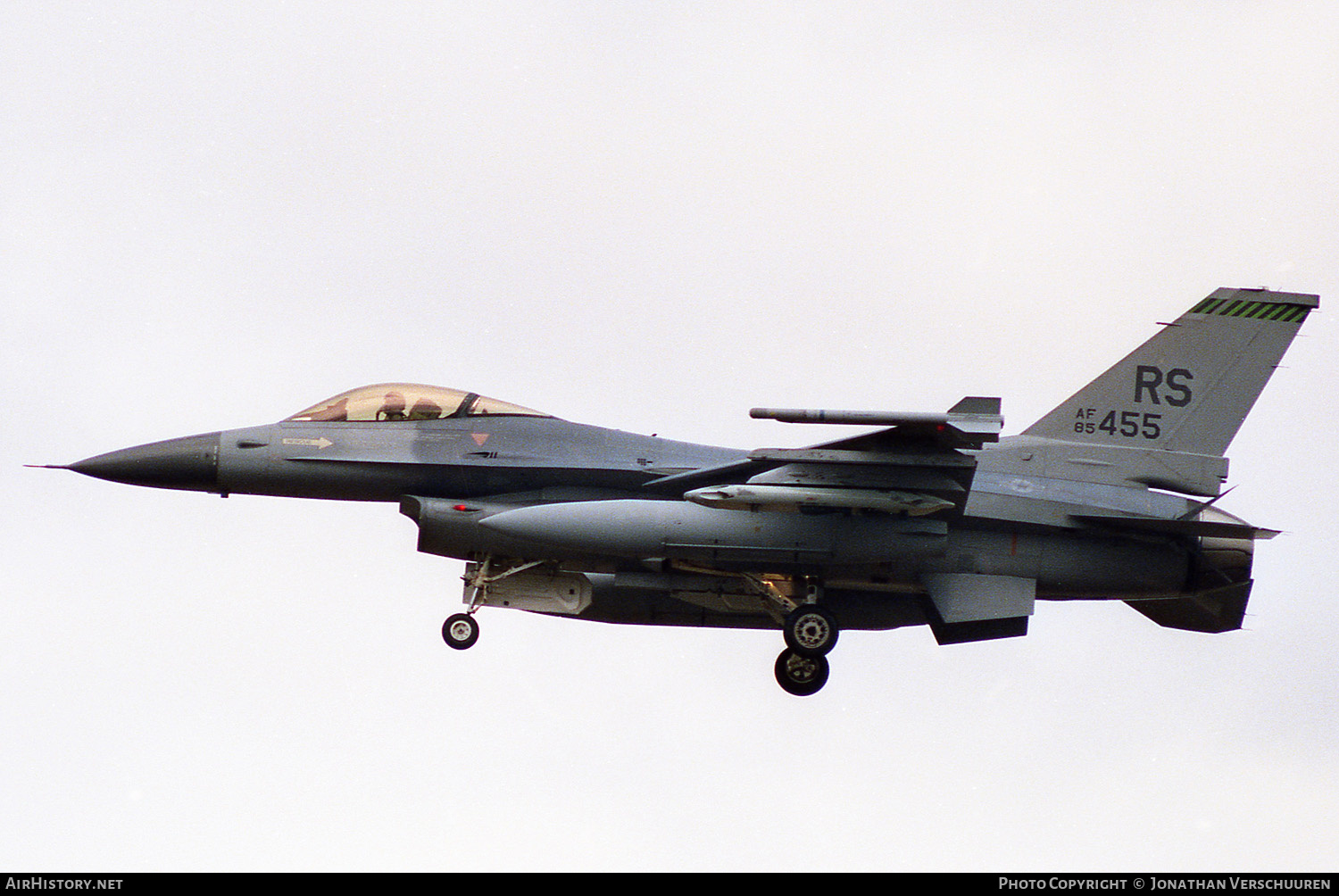 Aircraft Photo of 85-1455 / AF85-455 | General Dynamics F-16C Fighting Falcon | USA - Air Force | AirHistory.net #228917