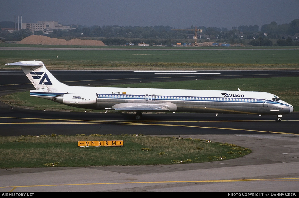 Aircraft Photo of EC-FOF | McDonnell Douglas MD-88 | Aviaco | AirHistory.net #228938