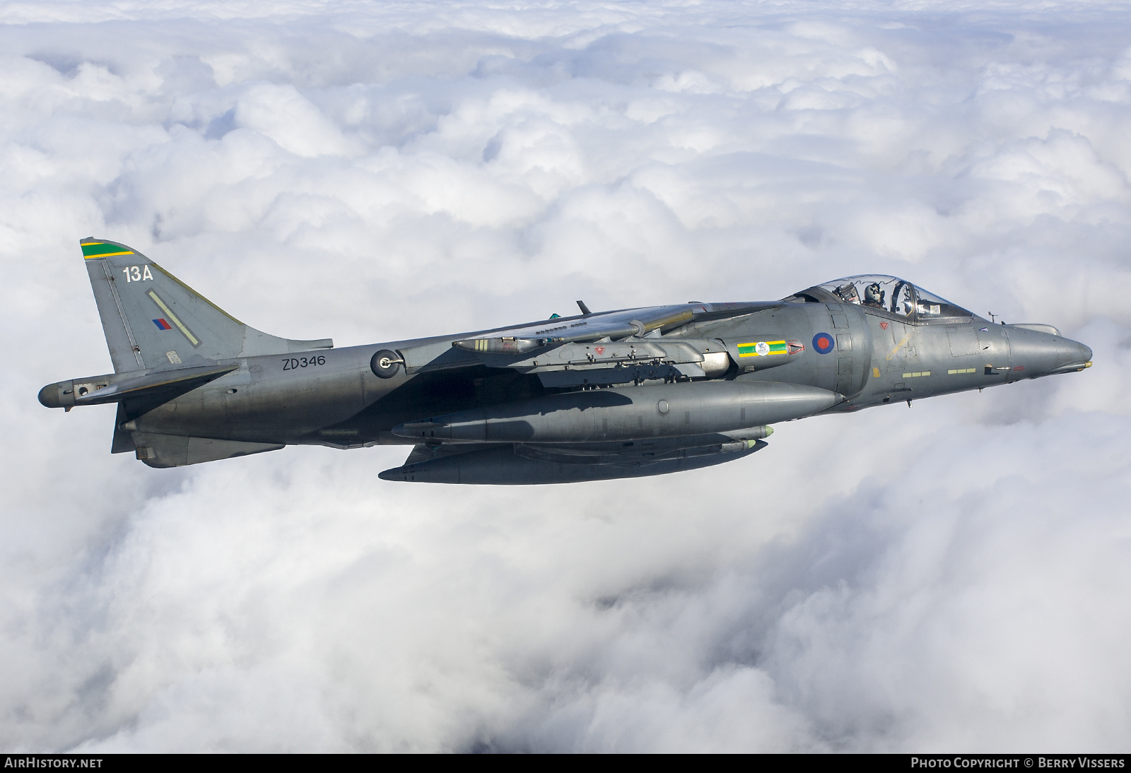 Aircraft Photo of ZD346 | British Aerospace Harrier GR7A | UK - Air Force | AirHistory.net #228941