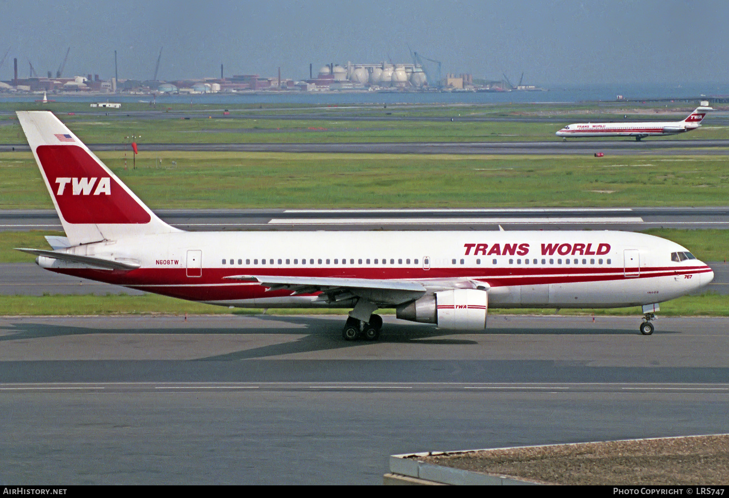 Aircraft Photo of N608TW | Boeing 767-231 | Trans World Airlines - TWA | AirHistory.net #228942