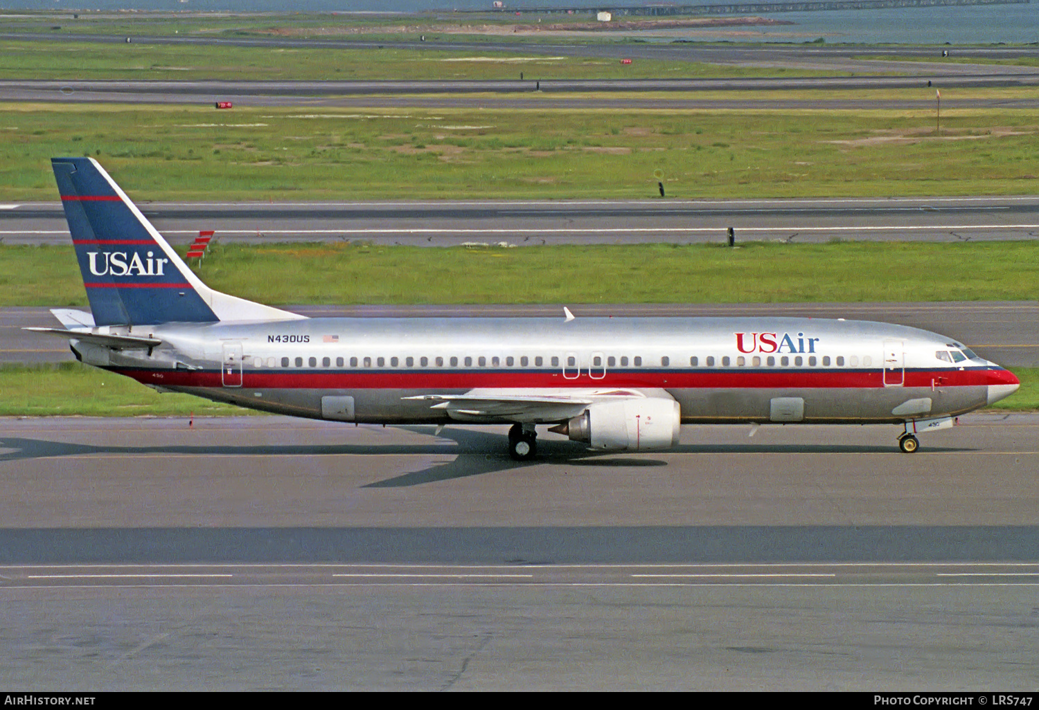 Aircraft Photo of N430US | Boeing 737-4B7 | USAir | AirHistory.net #228945