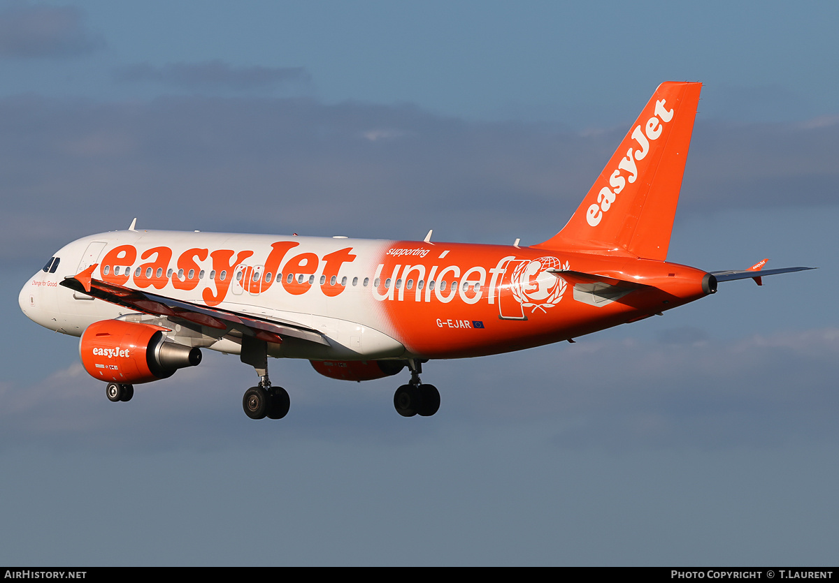 Aircraft Photo of G-EJAR | Airbus A319-111 | EasyJet | AirHistory.net #228948