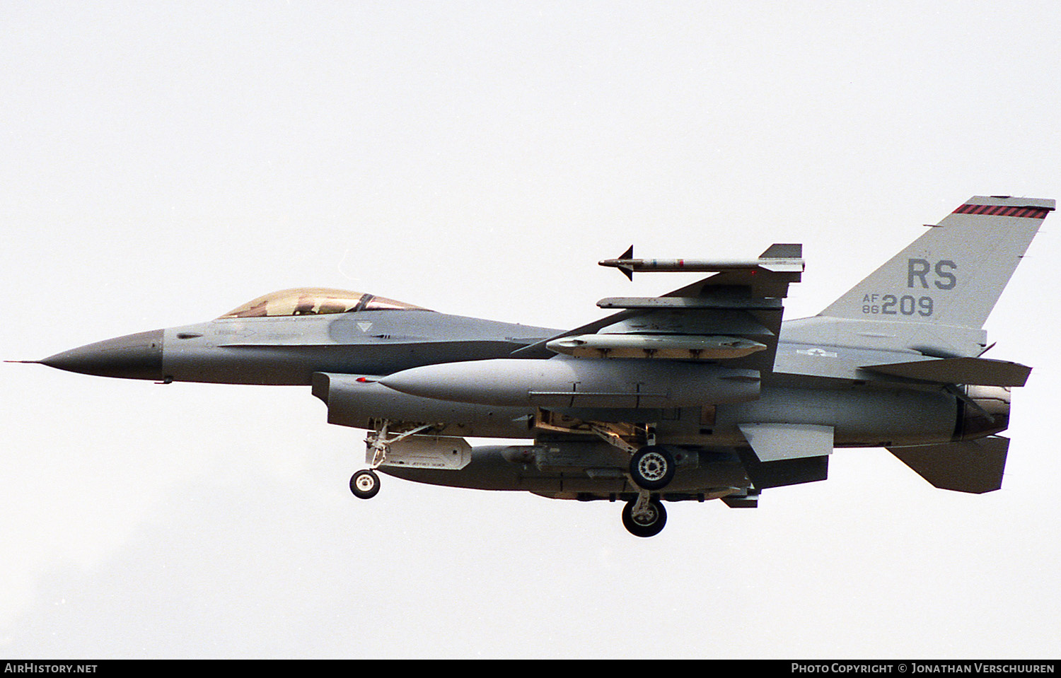 Aircraft Photo of 86-0209 / AF86-209 | General Dynamics F-16C Fighting Falcon | USA - Air Force | AirHistory.net #228962