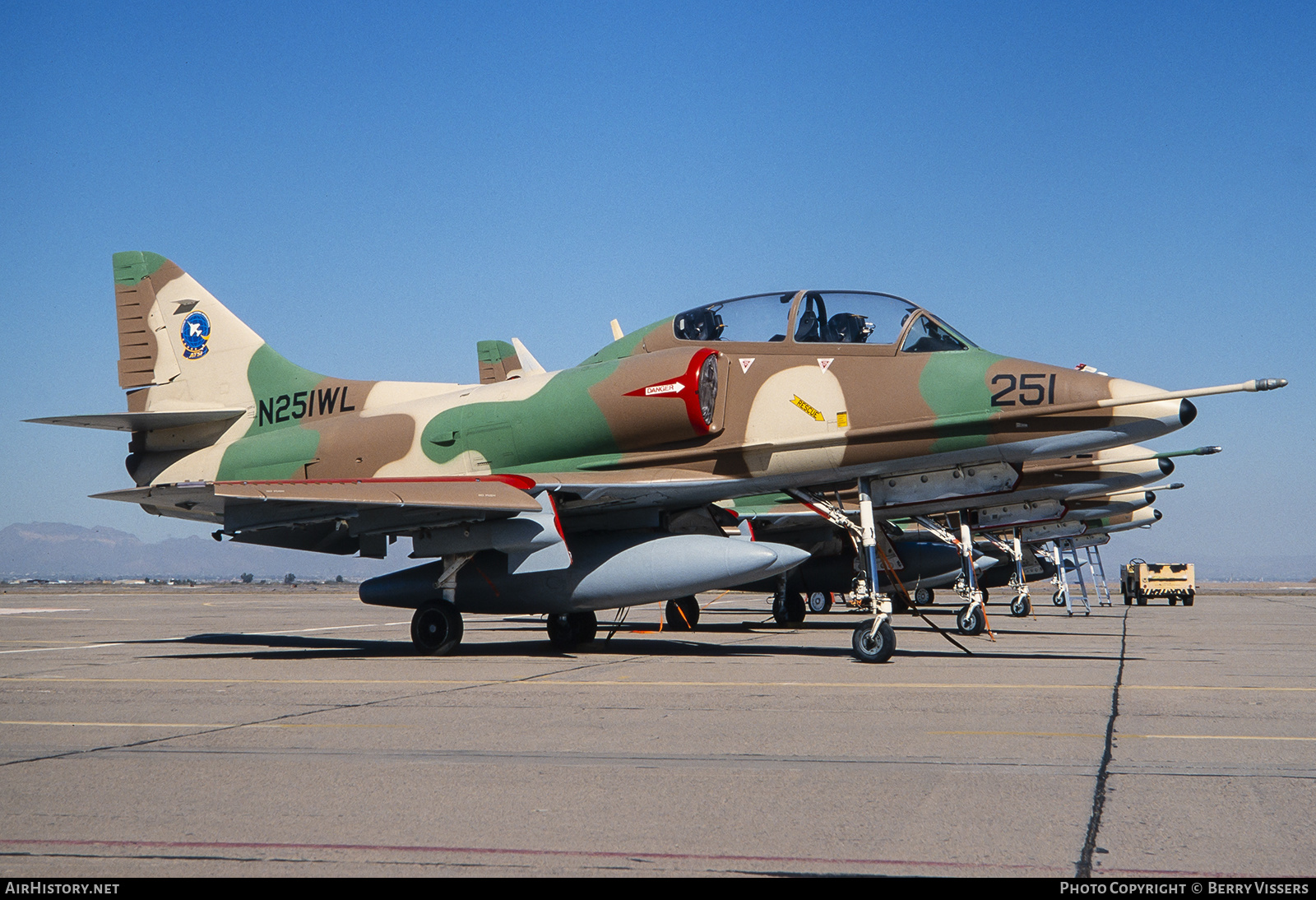 Aircraft Photo of N251WL | McDonnell Douglas TA-4J Skyhawk | ATSI - Advanced Training Systems International | AirHistory.net #228969