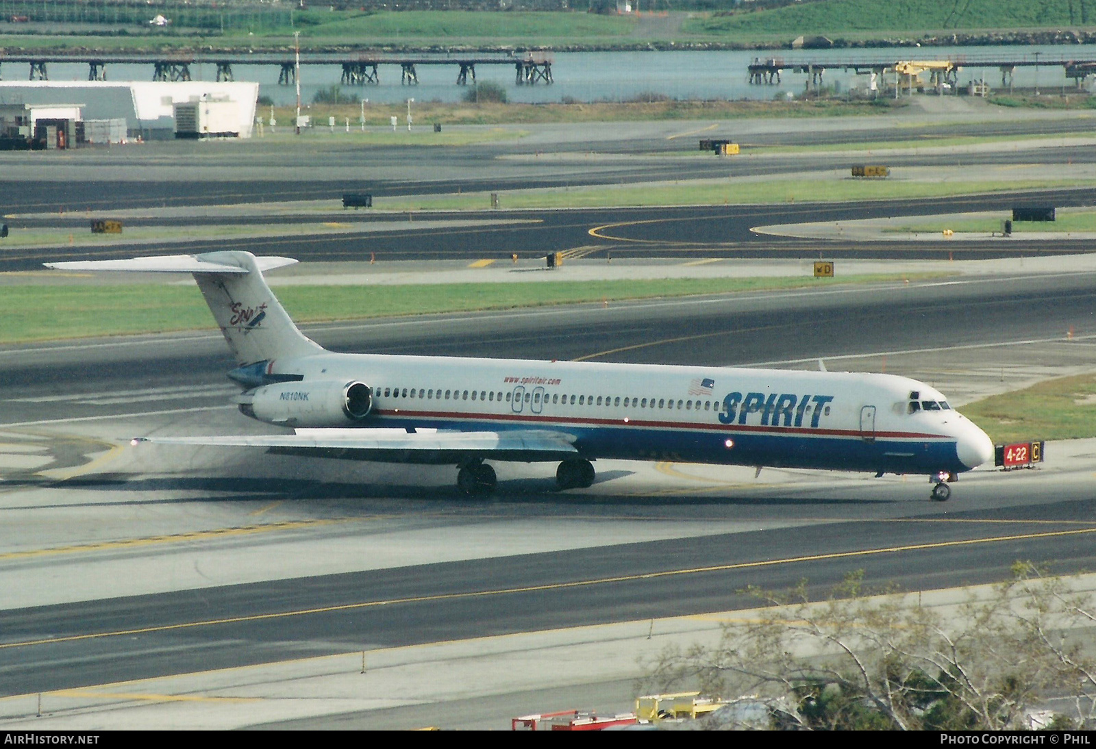 Aircraft Photo of N810NK | McDonnell Douglas MD-81 (DC-9-81) | Spirit Airlines | AirHistory.net #228981