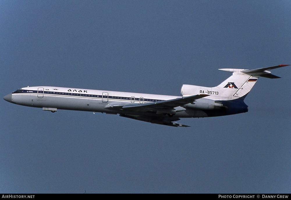 Aircraft Photo of RA-85713 | Tupolev Tu-154M | ALAK - Aktsionernaya Lizingovaya Aviakompania | AirHistory.net #228991