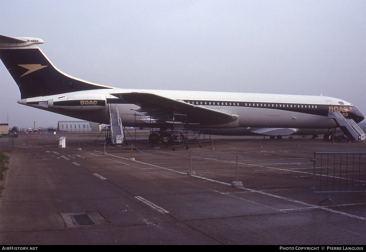 Aircraft Photo of G-ASGC | Vickers Super VC10 Srs1151 | BOAC-Cunard | AirHistory.net #228999