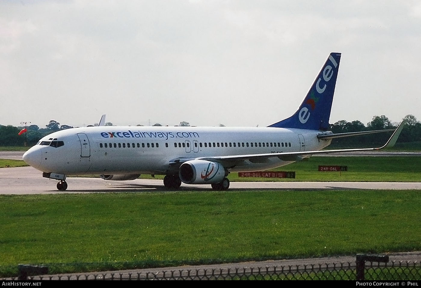 Aircraft Photo of ZS-SJG | Boeing 737-8BG | Excel Airways | AirHistory.net #229005