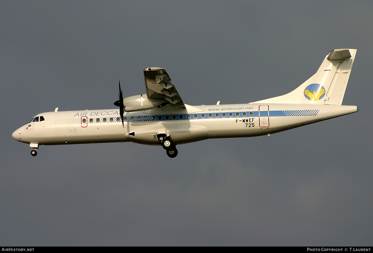 Aircraft Photo of F-WWEF | ATR ATR-72-500 (ATR-72-212A) | Air Deccan | AirHistory.net #229010