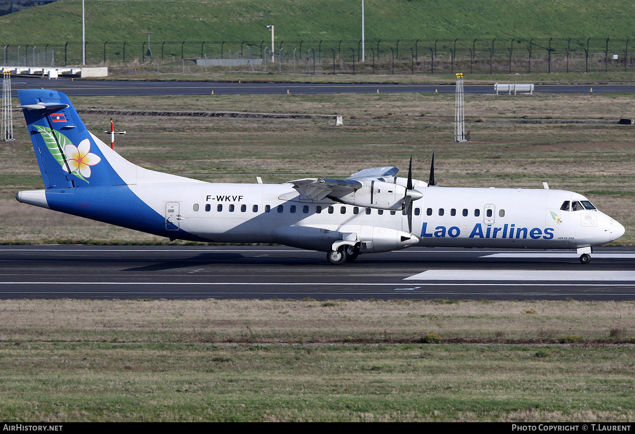 Aircraft Photo of F-WKVF | ATR ATR-72-202 | Lao Airlines | AirHistory.net #229014