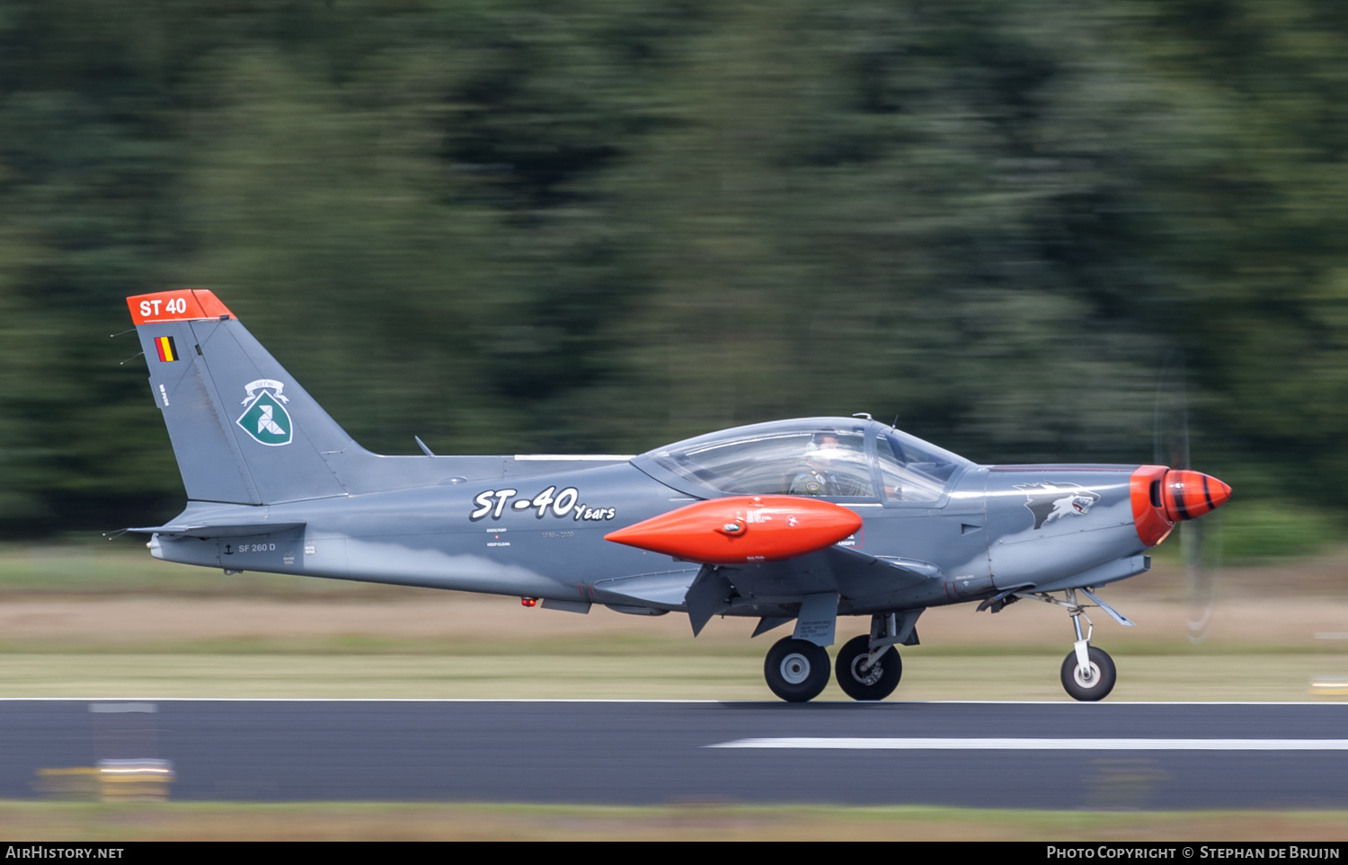 Aircraft Photo of ST-40 | SIAI-Marchetti SF-260D | Belgium - Air Force | AirHistory.net #229057