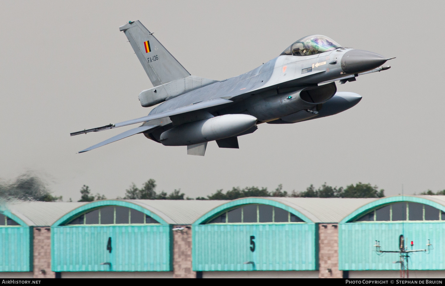 Aircraft Photo of FA136 | General Dynamics F-16AM Fighting Falcon | Belgium - Air Force | AirHistory.net #229058