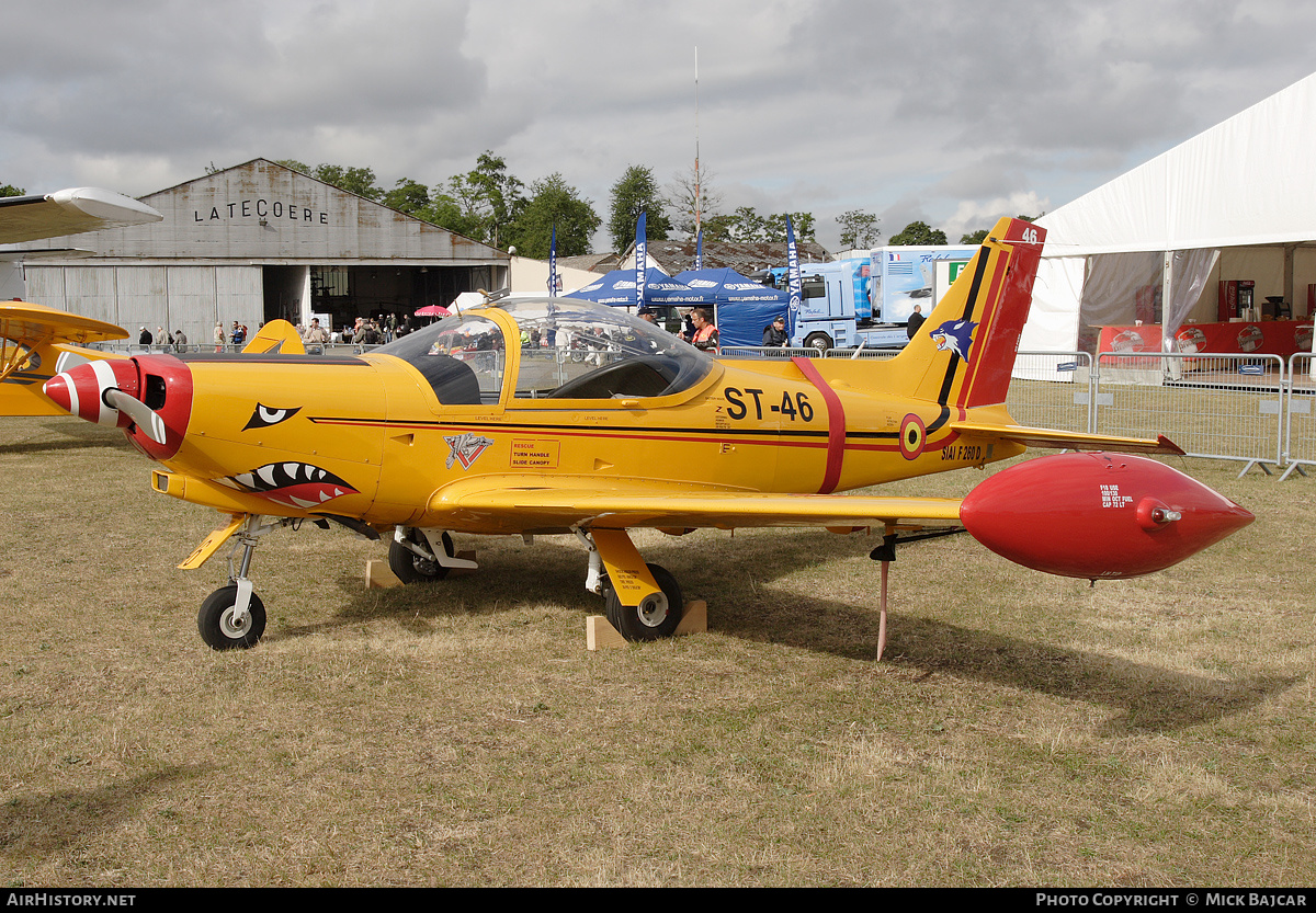 Aircraft Photo of ST-46 | SIAI-Marchetti SF-260D | Belgium - Air Force | AirHistory.net #229059