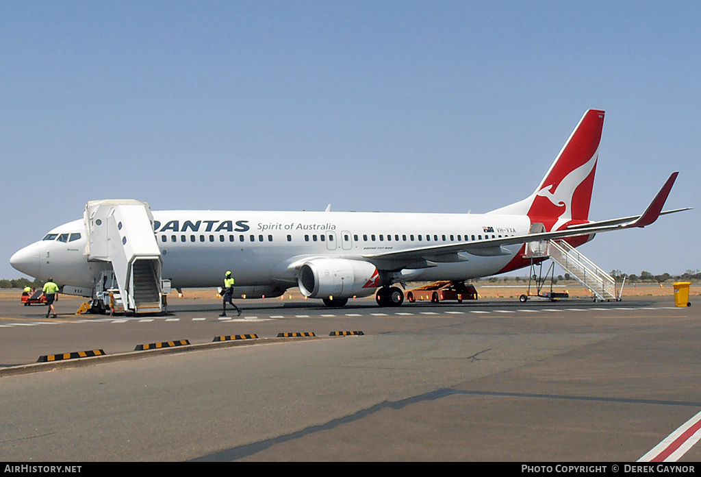 Aircraft Photo of VH-VXA | Boeing 737-838 | Qantas | AirHistory.net #229070
