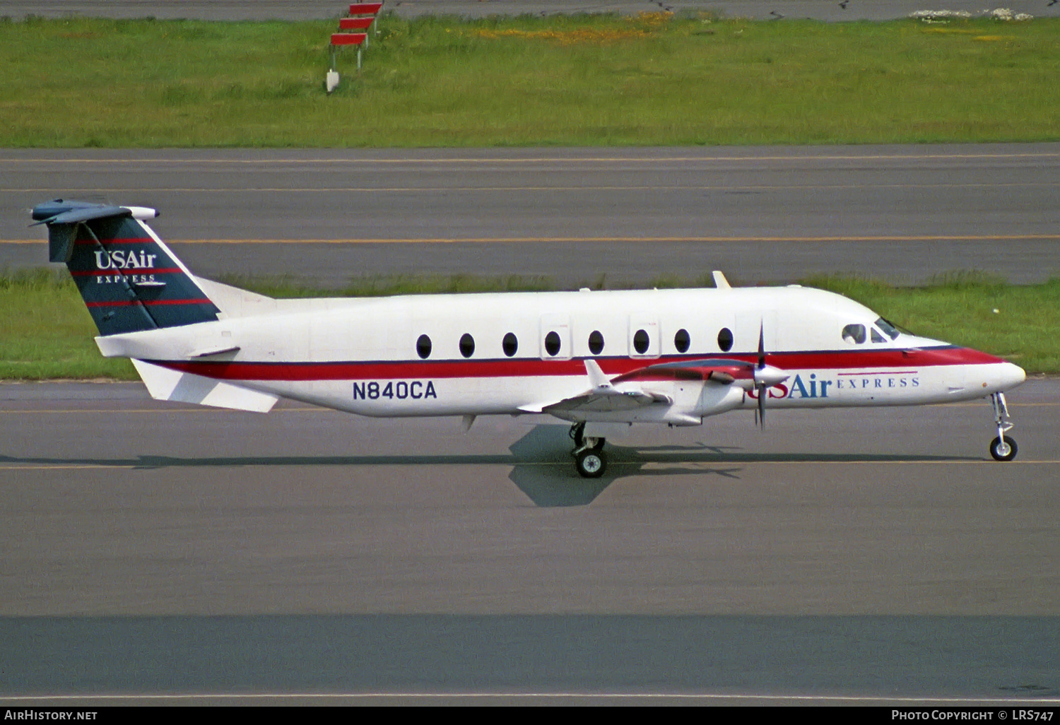 Aircraft Photo of N840CA | Beech 1900D | USAir Express | AirHistory.net #229072