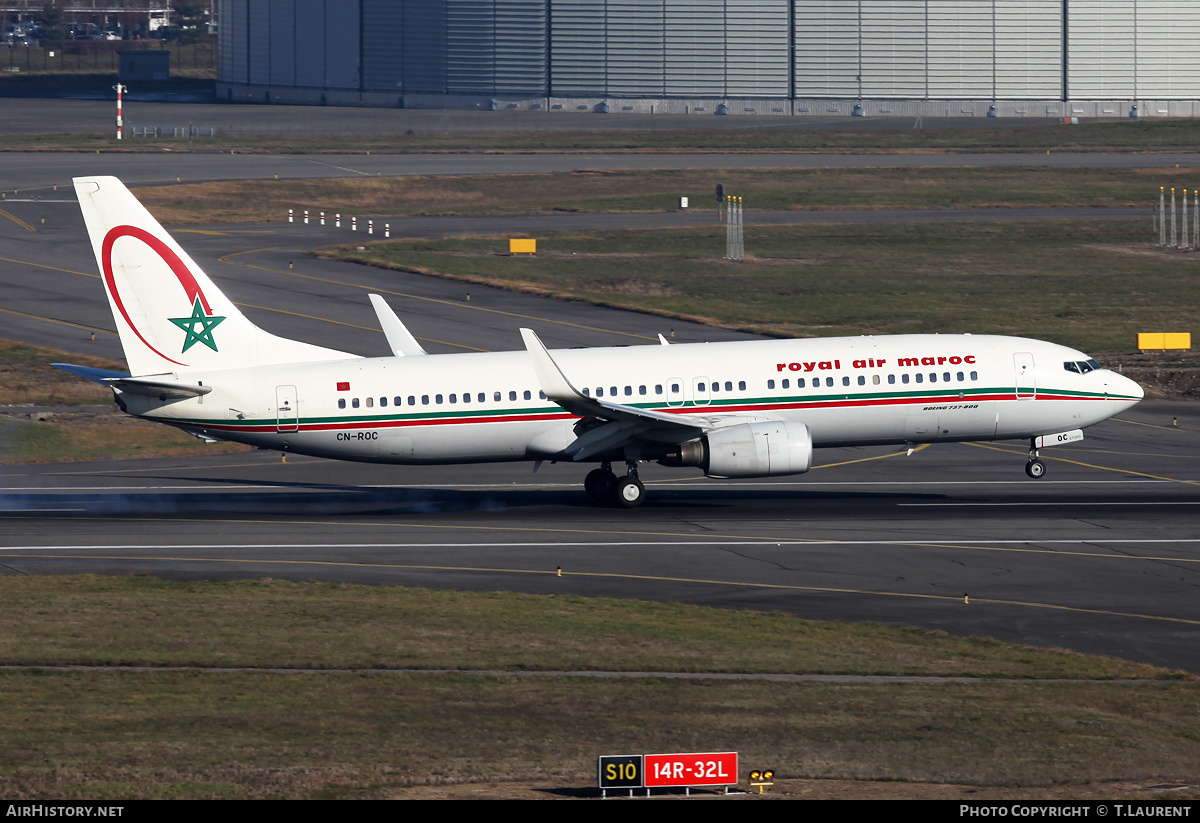 Aircraft Photo of CN-ROC | Boeing 737-8B6 | Royal Air Maroc - RAM | AirHistory.net #229073