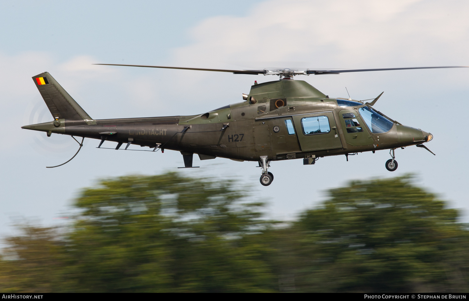 Aircraft Photo of H27 | Agusta A-109BA | Belgium - Air Force | AirHistory.net #229079