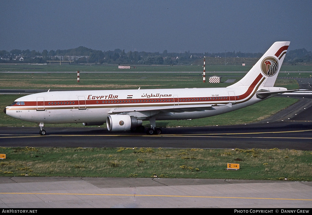 Aircraft Photo of SU-GAY | Airbus A300B4-622R | EgyptAir | AirHistory.net #229124