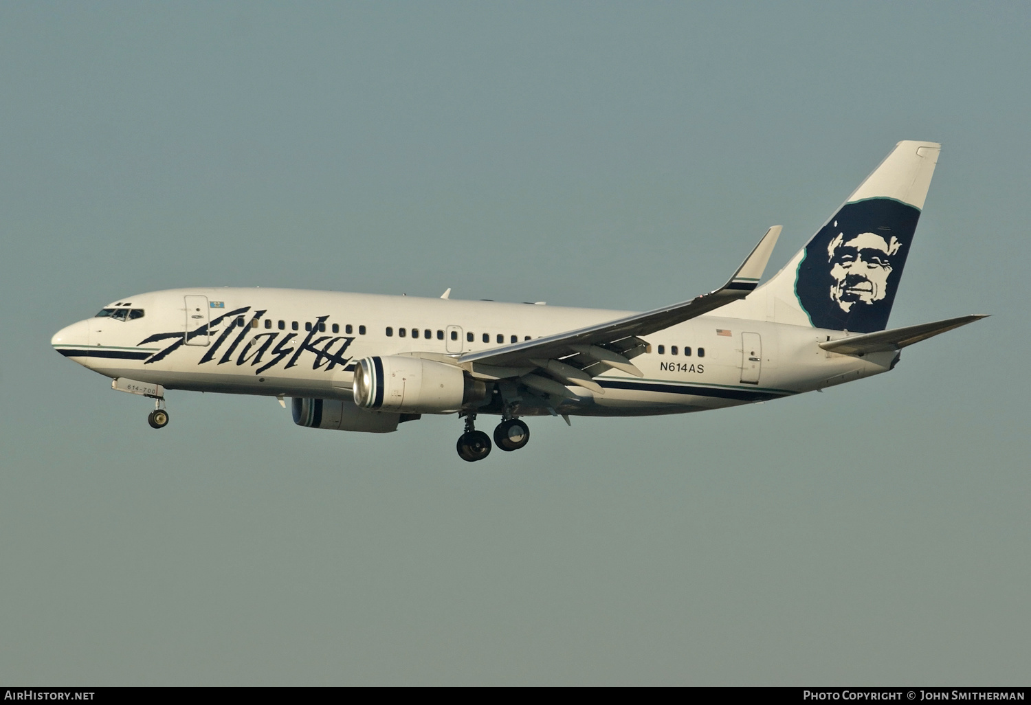 Aircraft Photo of N614AS | Boeing 737-790 | Alaska Airlines | AirHistory.net #229129