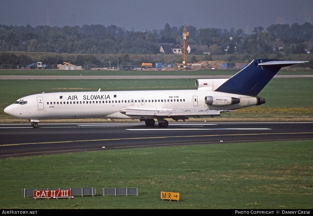 Aircraft Photo of OM-CHD | Boeing 727-230 | Air Slovakia | AirHistory.net #229141