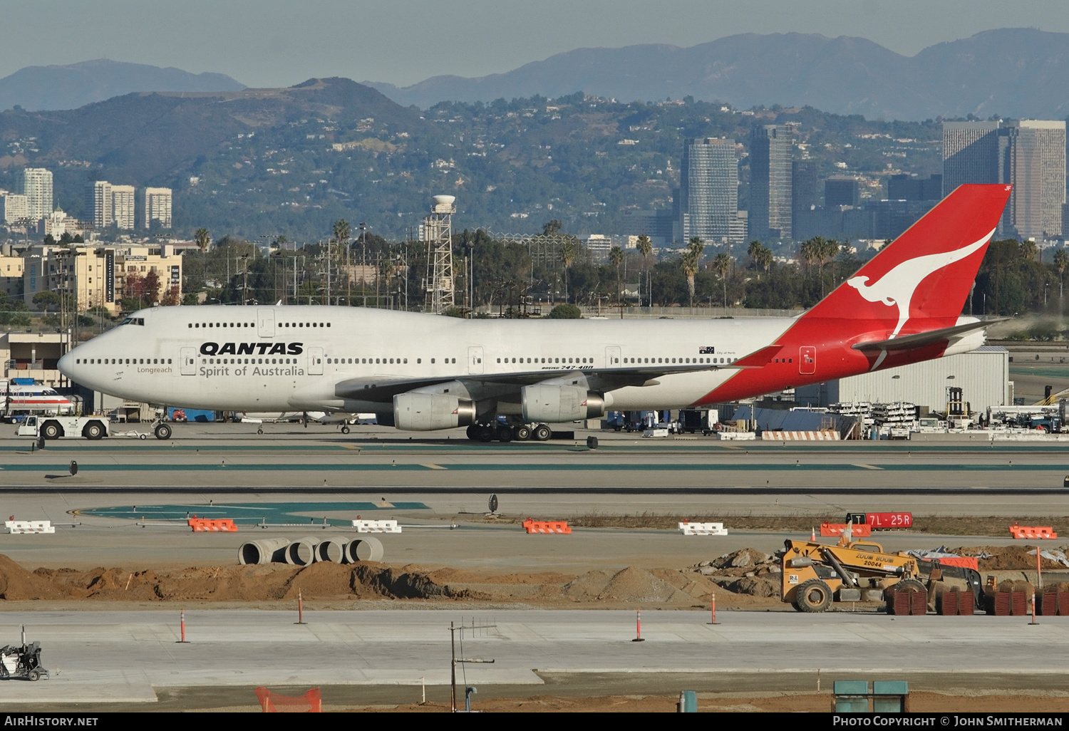 Aircraft Photo of VH-OJF | Boeing 747-438 | Qantas | AirHistory.net #229156